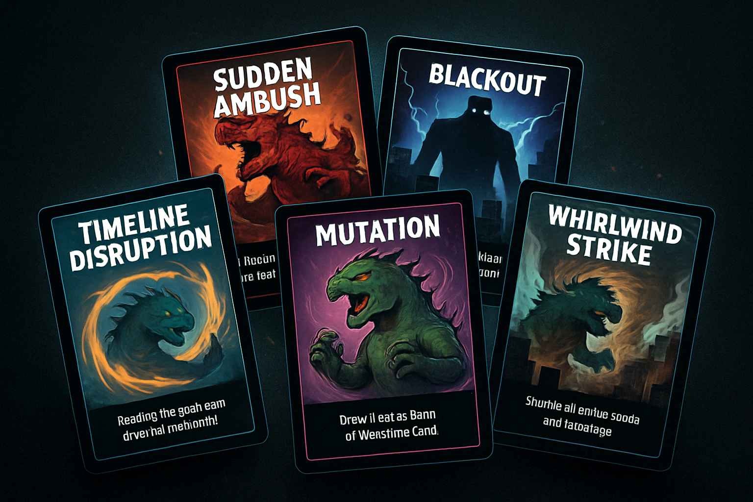 scattered Event Cards